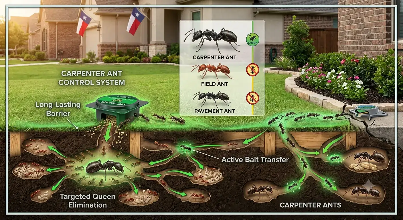 Carpenter Ant control Irving Tx