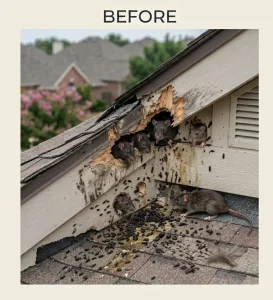 Roof rats control Irving tx