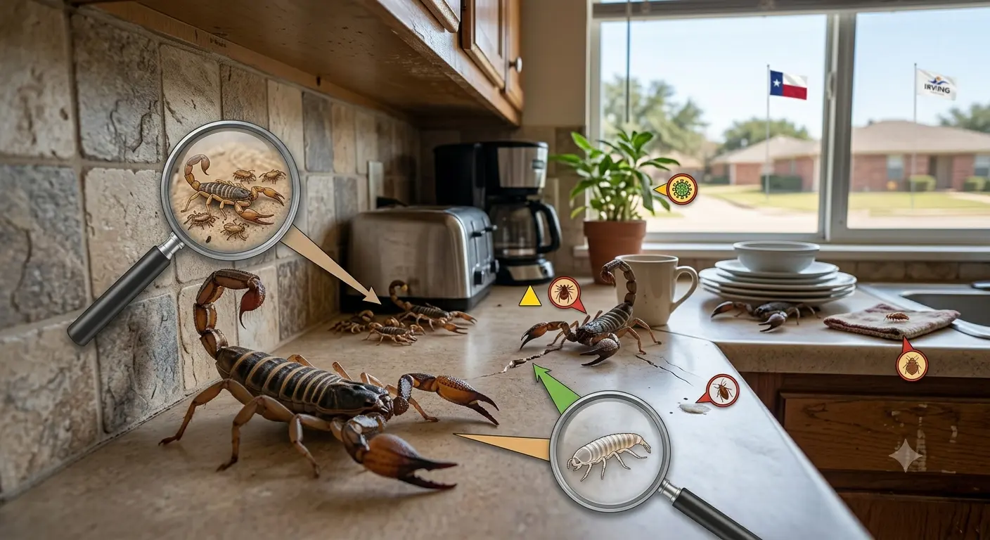 scorpion control Irving tx